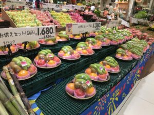 果物（旧盆のお供え物）